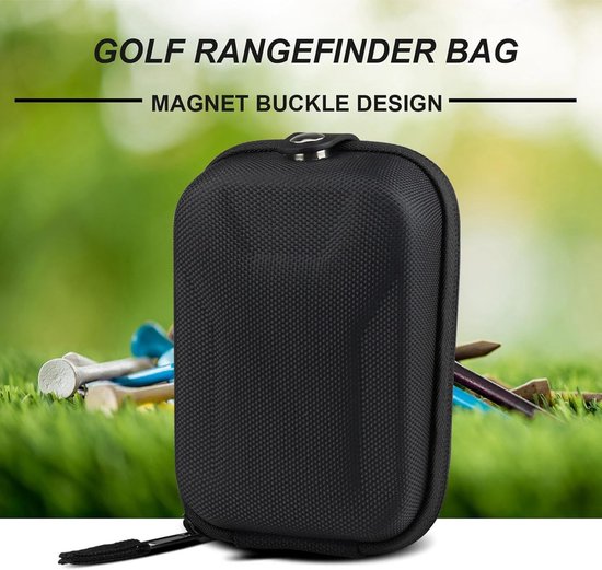 Range Finder Houder - Afstandsmeter Tas - Golf Accessoire - Magnetische Sluiting - Draagbaar Ontwerp - Zwart — afbeelding 4