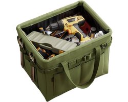 Kofferbak Opbergsysteem - Opvouwbare Box - Auto Organisatie - Versterkt Staaldraadframe - 37x27x33cm - Zwart