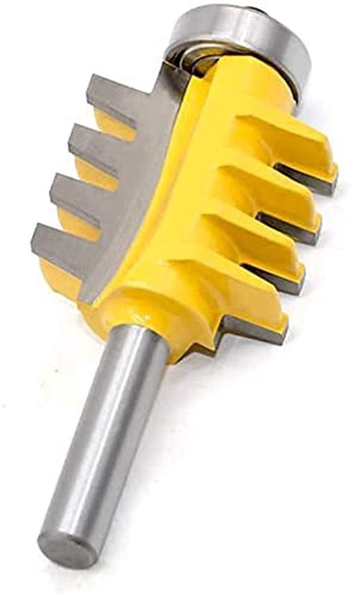 Dailygoods - Dailygoody - Frees Cutter voor Houtbewerking - Vingerverbinding Routerbit - Precisie en duurzaamheid - 8mm formaat - Ideaal voor meubelmakers - Geschi