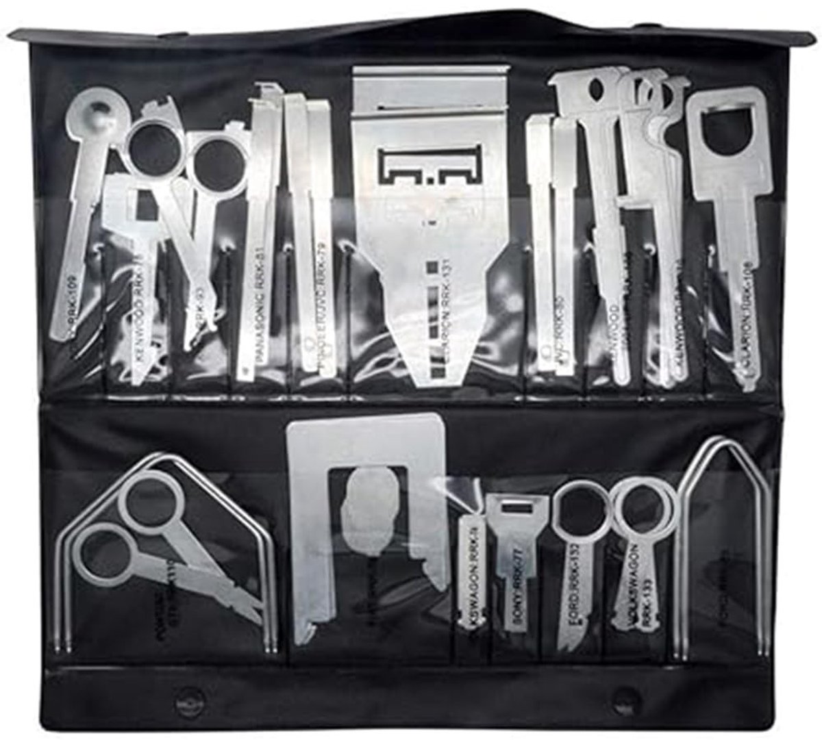 Dailygoods - Dailygoody - Riloer 38-delige Car Radio Verwijder Tool Set voor Diverse Auto's