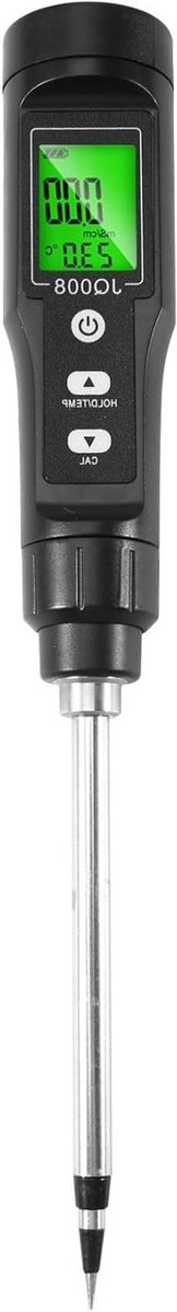 Digitale Bodemtester - EC Meter - Planten Verzorgen - Automatische Temperatuurcompensatie - 2 in 1 - Zwart