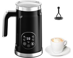 Melkschuimer - Melkopschuimer - Koffie Bereiden - Digitale Touchscreen - 300 ml - Wit