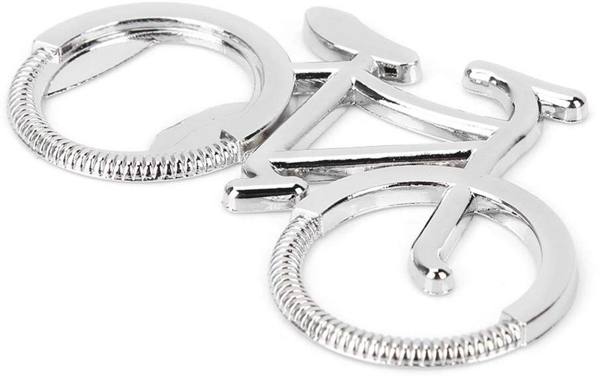 Dailygoods - Zinklegering Flesopener Sleutelhanger voor Fietsliefhebbers