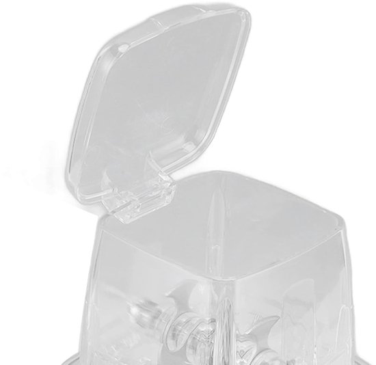 Handmatige Ijsbreker - Keukenijsschepper - Drankjes Maken - Duurzaam Roestvrij Staal - 25 x 16 x 12 cm - Transparant — afbeelding 2
