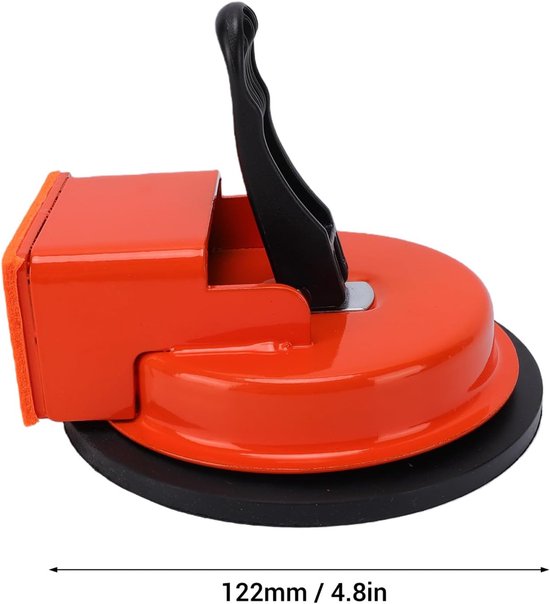Vloer reparatie tool - Kloof fixeer - Vloeren herstellen - Sterke zuignap - 122 mm zuignap - Zwart — afbeelding 5
