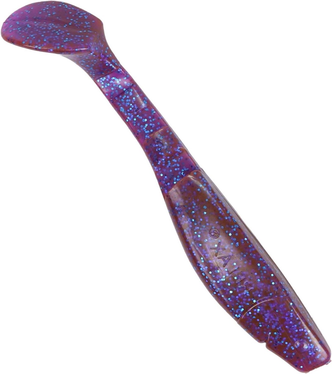 Rubberen Vis - Zacht Kunstaas - Vissen Op Snoek - Grote Volume Vorm - 20 cm - Blauw Glitter
