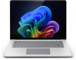 Microsoft Surface Laptop 8 Copilot+ PC Intel Core Ultra X7 368H 38,1 cm (15") Touchscreen 16 GB LPDDR5x-SDRAM 256 GB SSD Wi-Fi 7 (802.11be) Windows 11 Pro Platina QWERTY