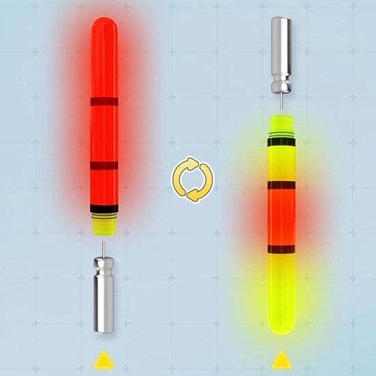 Automatische Dobber Set - Schuifdrijver Lijnset - Vissen Op Zoutwater - Automatische Dieptedetectie - 100 Meter Lengte - Kleurveranderend — afbeelding 5