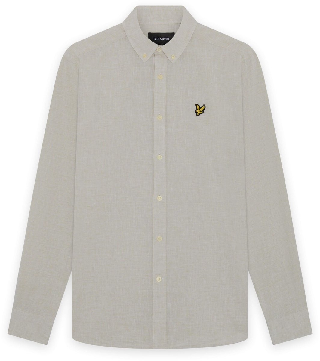 Lyle & Scott - Hemd - Beige - L