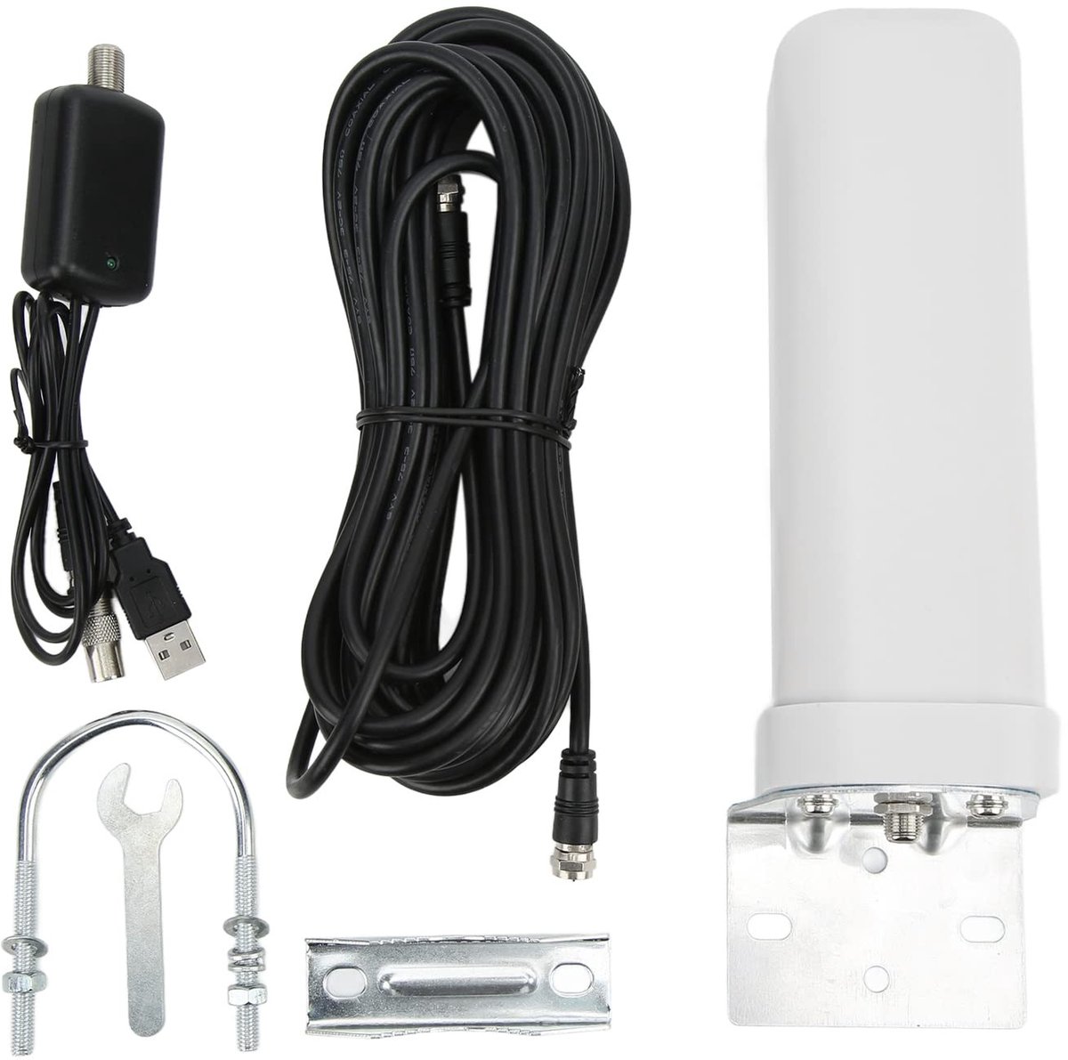 SPHProducts - KJ-028 Omni - Outdoor antenne - IP67 waterdicht - 25dBi high gain - TV-antenne - Geschikt voor HD-signaal - Eenvoudige installatie