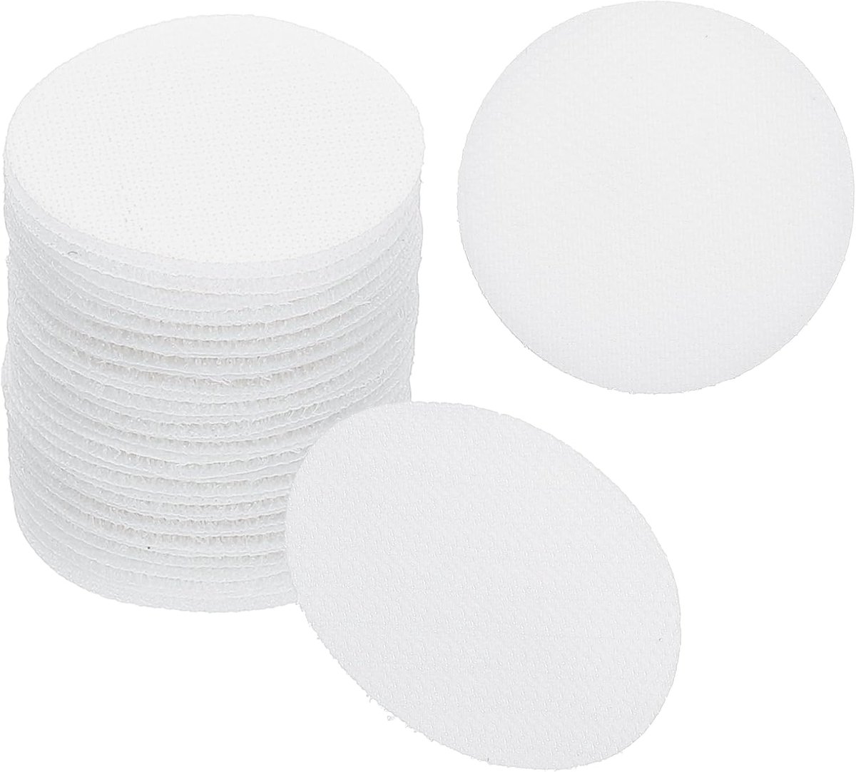 2" Carpet Spot Markers - 35Pcs Circle Dot Markers - Hook and Loop - Decoratie voor Basisonderwijs en Kleuterschool - Wit