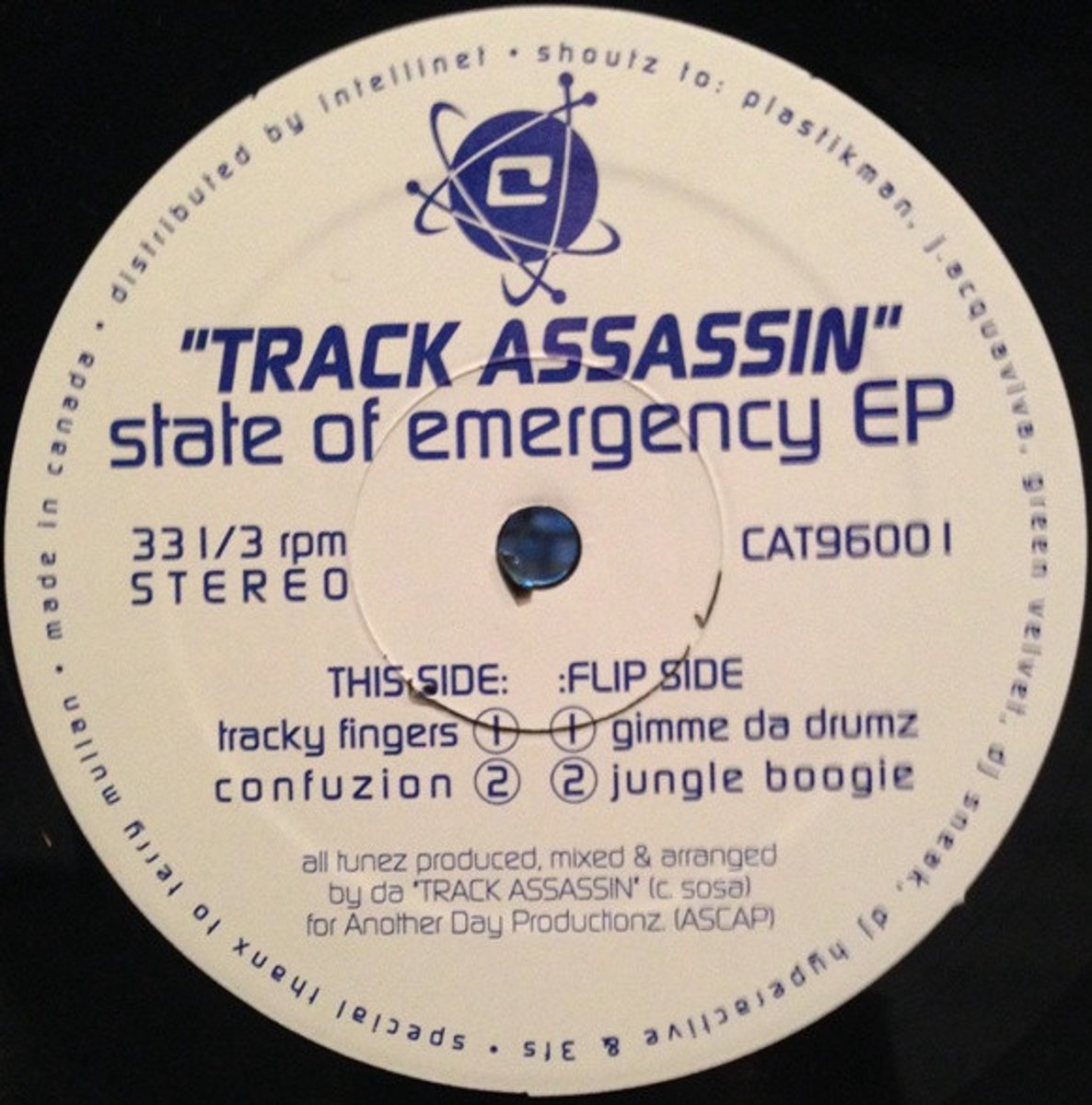 Track Assassin - State Of Emergency Ep