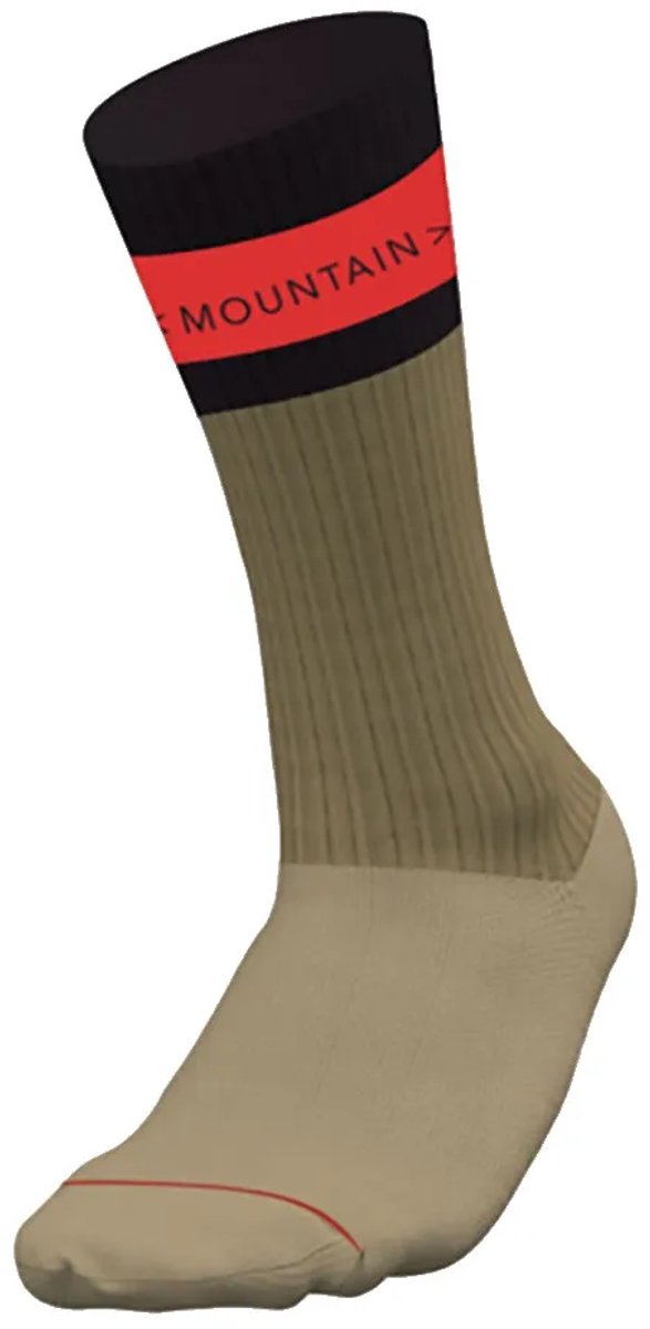 The Mountain Studio Hike Color Block Crewsokken Groen EU 37-40