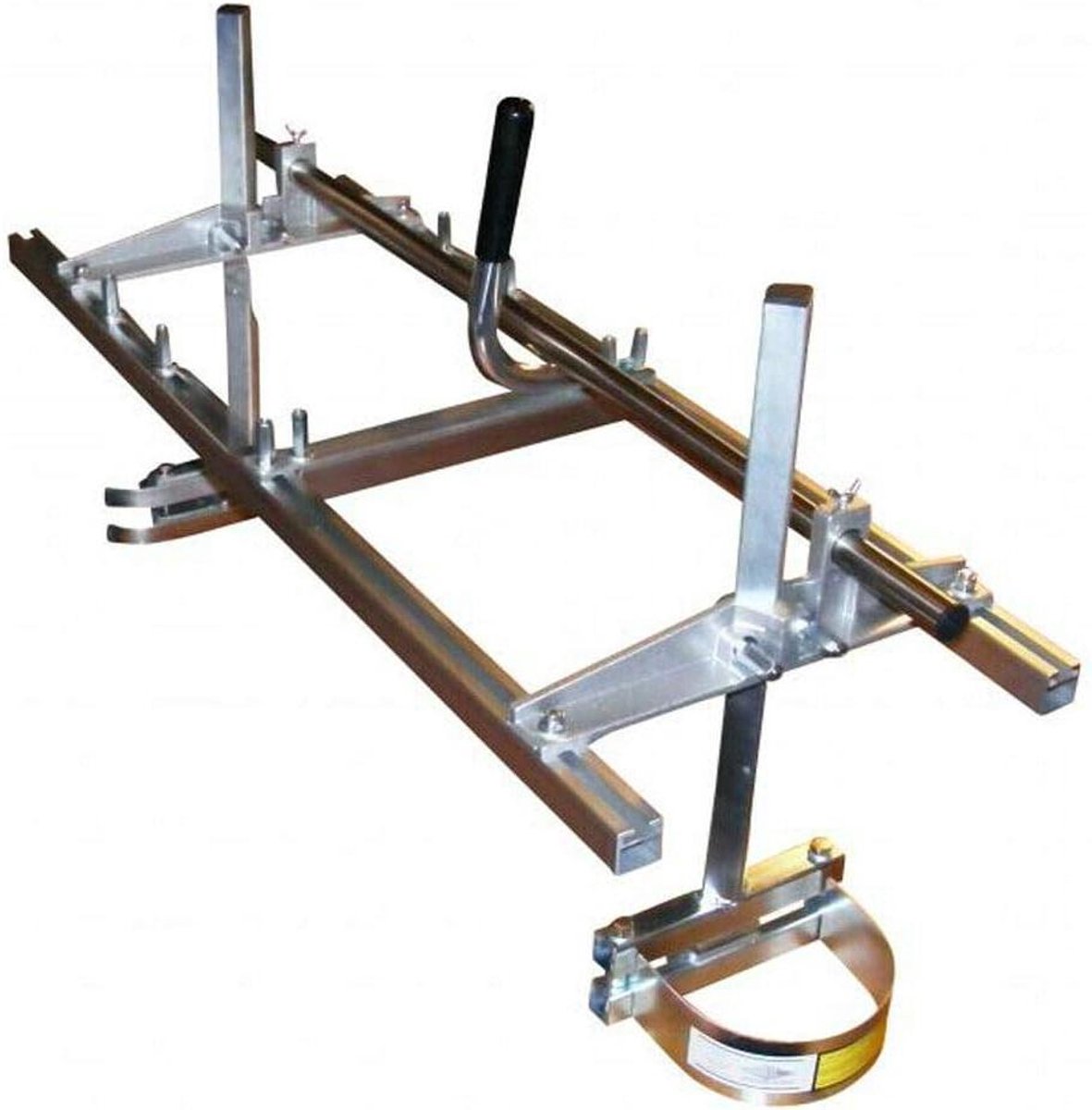Draagbare zaagmachine - Kettingzaag molen - Houtbewerking op locatie - Verstelbare hoogte breedte - 1.0 Aantal - Zilver