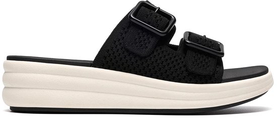 Clarks Drift Faye - dames sandaal - Zwart - maat 41 (EU) 7 (UK)