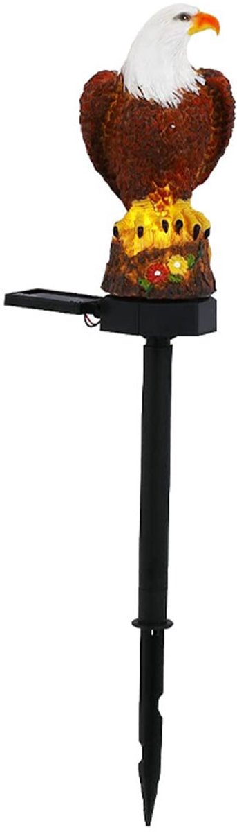Oneay Solar tuinverlichting met adelaar – decoratieve buitenlamp op zonne-energie – geschikt voor tuin, gazon en tuinpad – sfeervolle tuindecoratie – ideaal als cadeau voor Thanksgiving en Kerst
