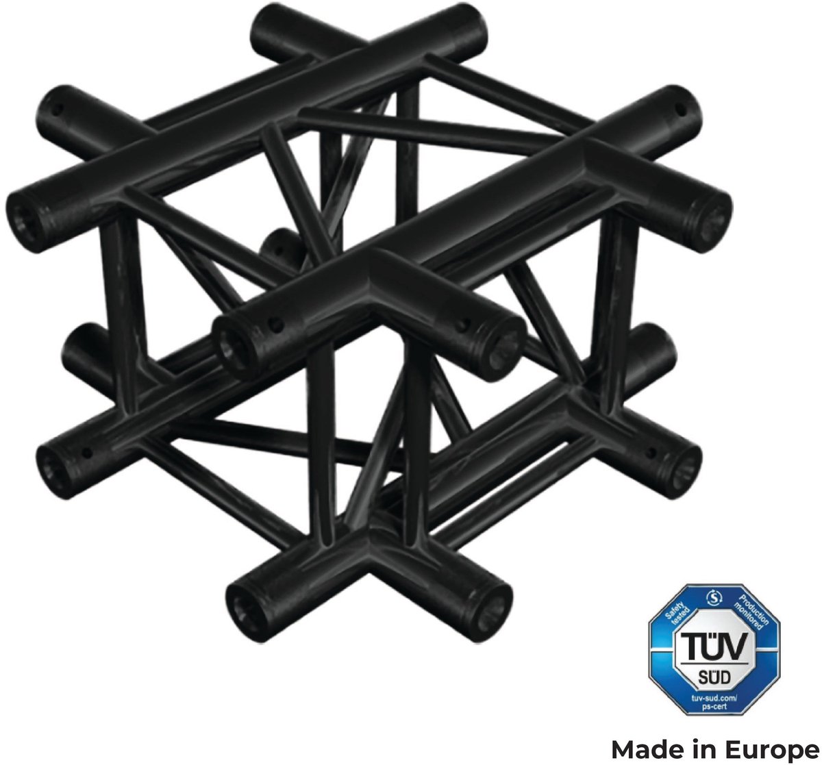 Altura FA34-C41B vierkant truss hoekstuk zwart