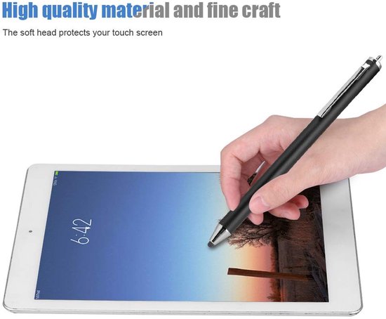 MTTproducts- Touchpen Universeel - Stylus Pen - Capacitatieve Pen - Professionele Touchpen - Vervangende Pen - Geschikt voor Smartphones/Tablets — afbeelding 3