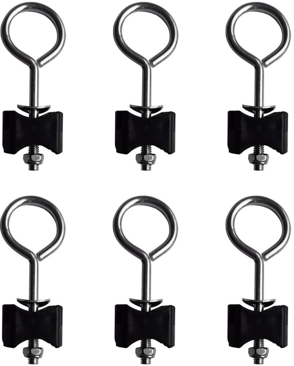 Dailygoods- Trampoline Schroeven 6 Stuks - Vervangende Schroeven/Bouten/Moeren - Geschikt voor Grote/Kleine Trampolines - Stabiliteitsgereedschap - Lichtgewicht/Compact