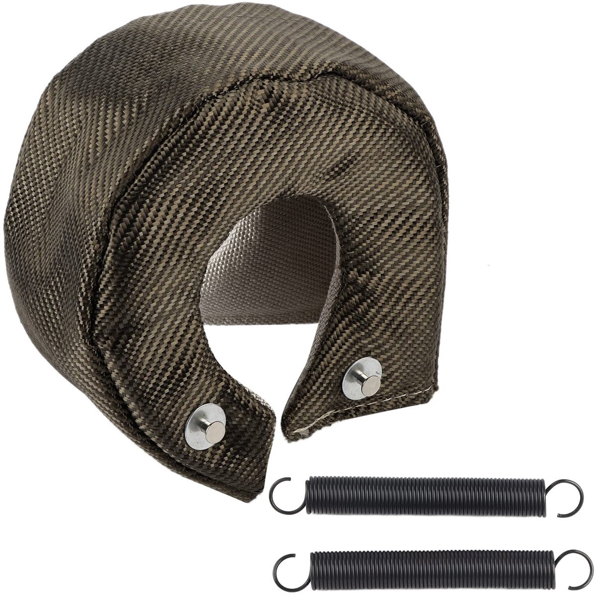 Dailygoods- Turbocharger Cover - Titanium Warmtebescherming - T3/GT35/GT37/GT40/GT42 - Schokbestendig - Glasvezel - Hoge Temperatuur 2500°F - Turbo Heat Shield