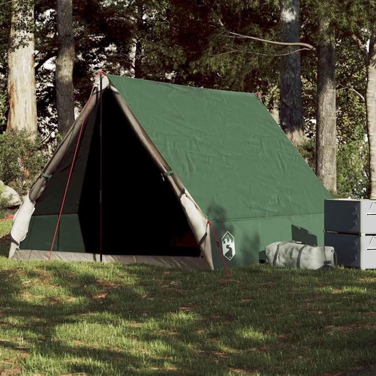 Kampeer Tent - Outdoor Tent - Kamperen en wandelen - Waterdicht ontwerp - 2 persoons - Groen — afbeelding 3