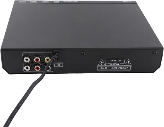 Mini DVD Speler - Tv Mediaspeler - Films Kijken - HD Beeldkwaliteit - Compact Formaat - Zwart — afbeelding 2