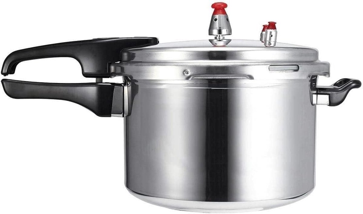 Snelkookpan - Drukpan Koken - Maaltijden Bereiden - Zware Aluminiumlegering - 3L 18cm - Zilver