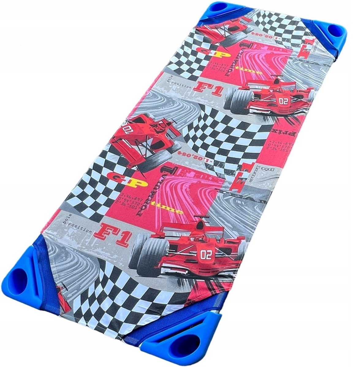 Laken met elastiek voor kinderbedikant 140x60 cm - Formule 1