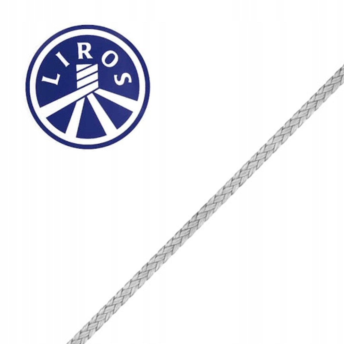 Liros D-Pro Dyneema 4mm Zilver - Sterke en Lichtgewicht Zeilkoord