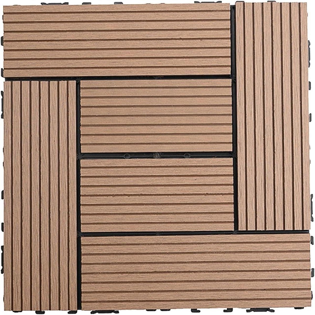 Vloertegels Buiten - Terrastegels Tuin - Tuin Decoratie - Onderhoudsvrij Materiaal - 30x30 cm - Apricot