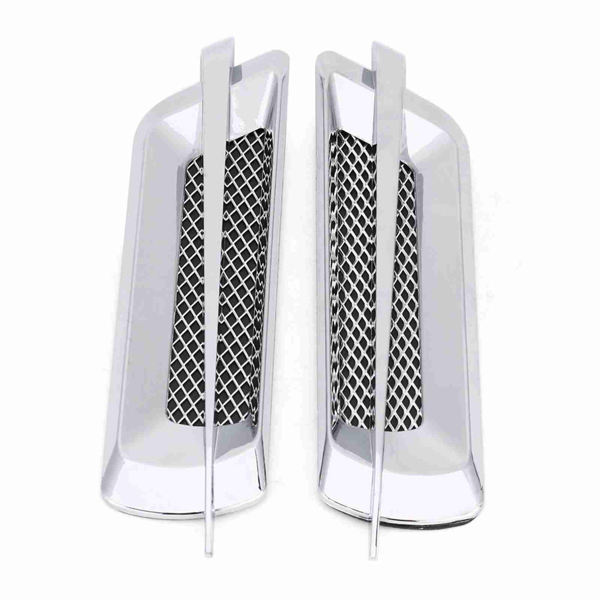 JHUBERS- Luchtstroom Grille Decoratie - Auto Accessoires - Ventilatiegaafdekkingen - ABS-Kunststof - Universeel - 2 Stuks - Autoaccessoire