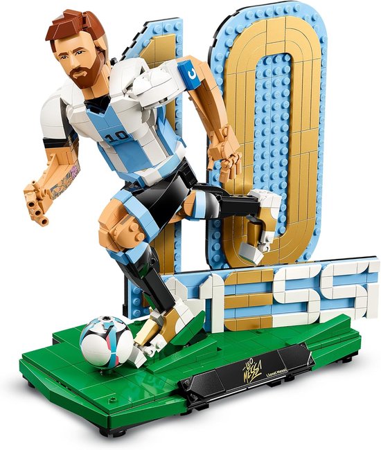 LEGO Editions Lionel Messi – Légende du football Jouet de football pour enfants - 43015