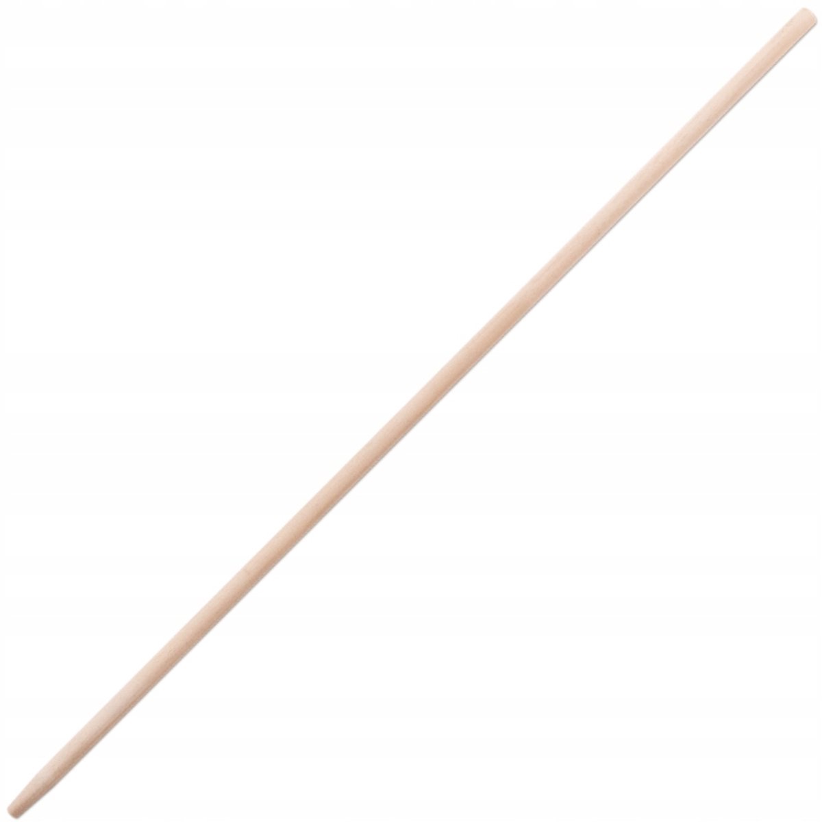 Houten steel voor hark, schoffel, wiedeg - 110 cm