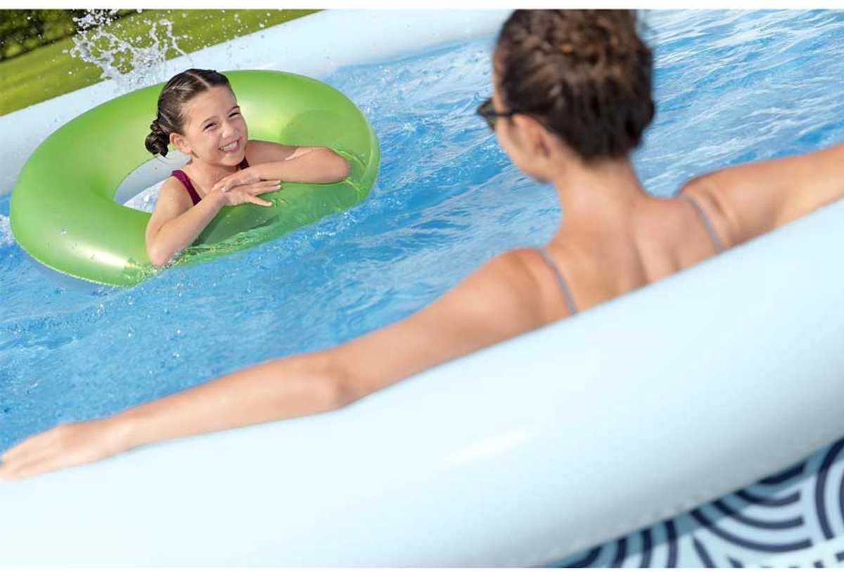 Bestway Inflatable pool with pump - Ø 396 x 84 cm