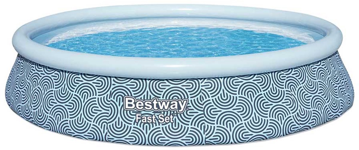 Bestway Inflatable pool with pump - Ø 396 x 84 cm