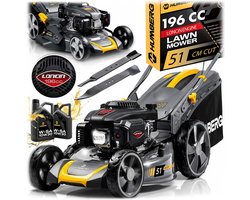 Humberg HM-601 - Benzine Grasmaaier - 51 cm - Loncin Motor - 70 l