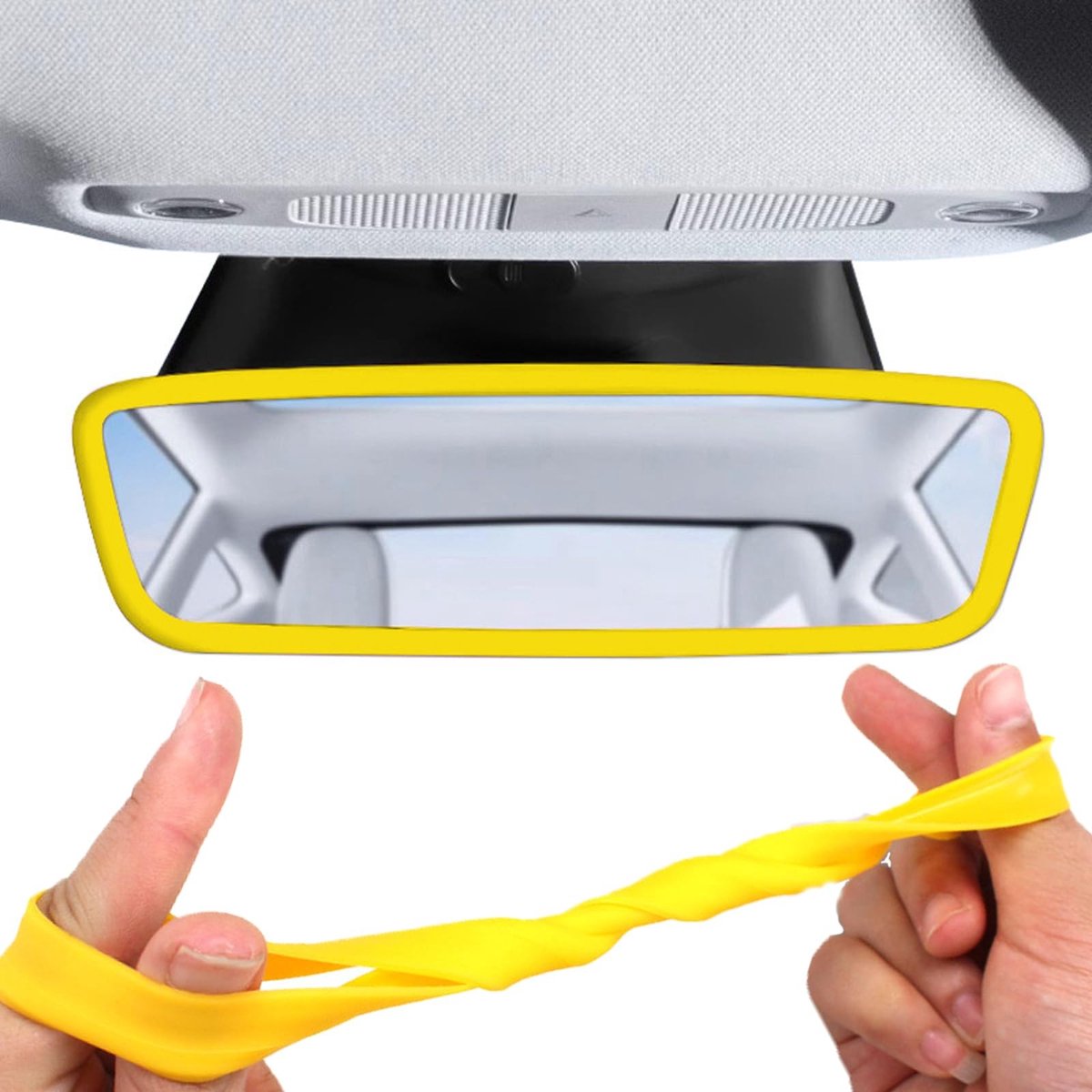 Dailygoods- Spiegelhoes Achteruitzicht - 1 Stuk - Waterdicht - Schokbestendig - Antislip - Duurzaam - Buitenspiegelhoes
