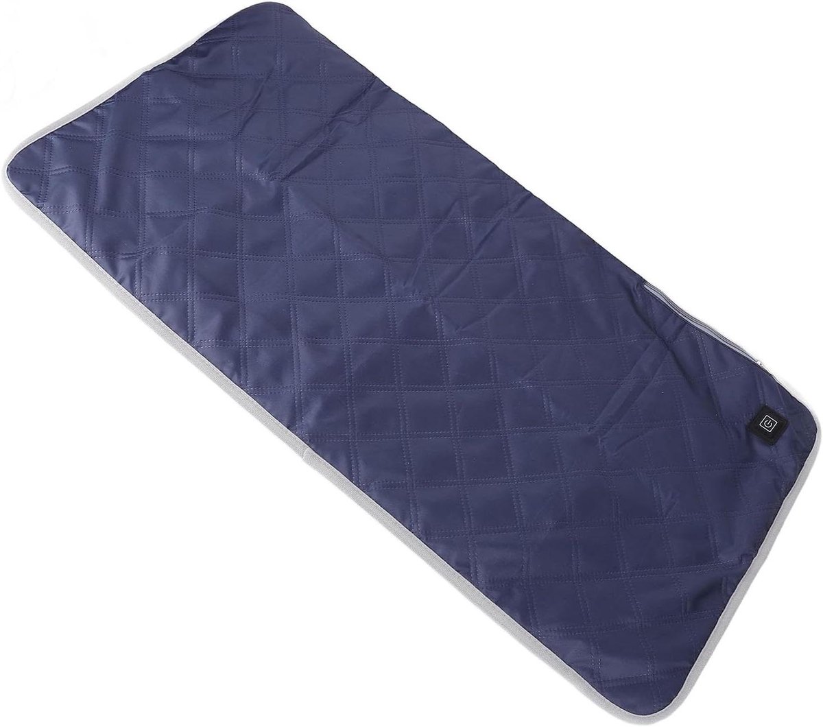 Verwarmingszitkussen - Verwarmd Kussen - Comfort Verwarmen - Groot Oppervlak - 45x90cm - Marineblauw