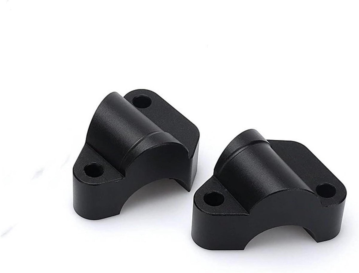 Stuurverhogers Motorfiets - Riser Adapter - Comfortabel Rijden - Verstelbare Zithouding - One Size - Zwart