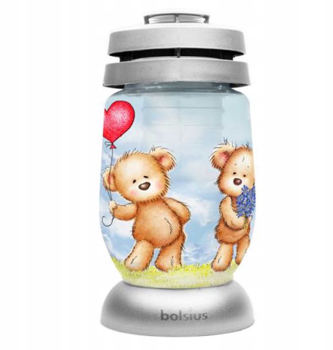 Bolsius LED Znicz - 36 uur brandtijd, Glas, Decoratief