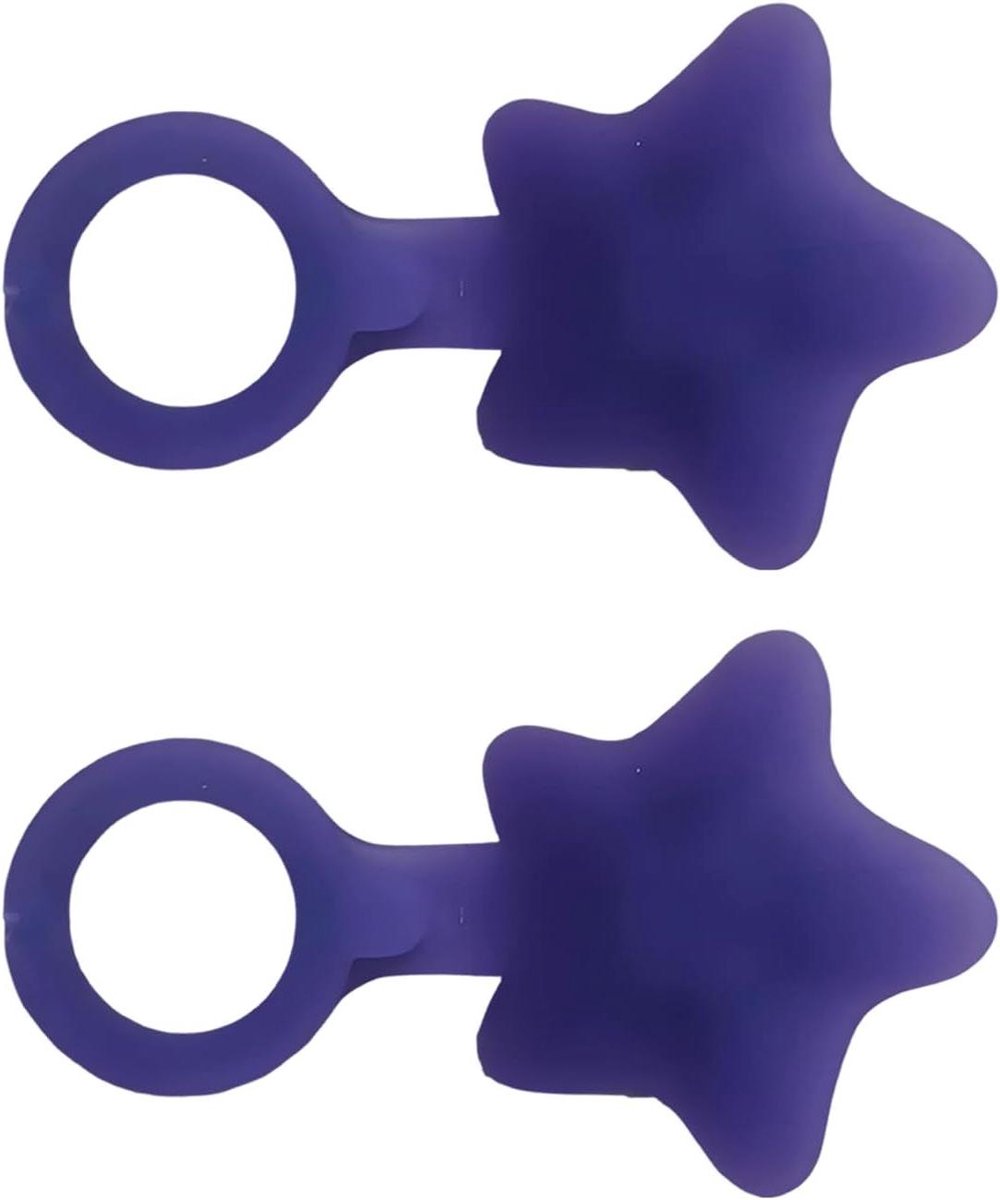 Kinderbadstopper - Lekvrije plug - Veilig baden - Stervormig ontwerp - 3 cm diameter - Warm