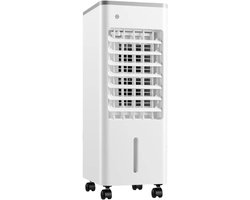 Verdampingsluchtkoeler - Mobiele airco - Ruimte Koelen - 3-in-1 functie - 9L Tank - Wit