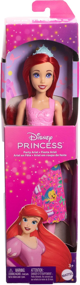Disney Princess Party Ariel Fashion Doll, Modepop, Vrouw, 3 jaar, Meisjes, 300 mm, 150 g van Merkloos — afbeelding 5