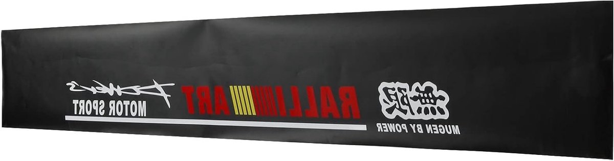 Reflecterende Auto Sticker 130x21cm - Universele PVC Voorruit Decal voor Motorsport, Auto Accessoires en Decoratie