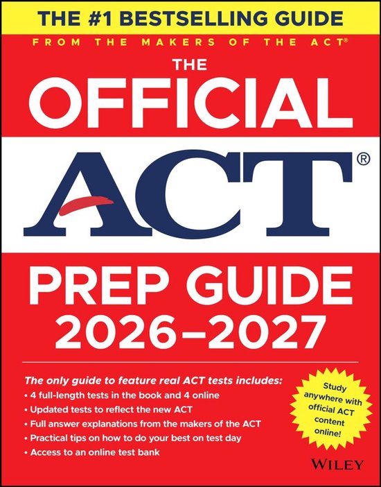 The Official ACT Prep Guide 2026-2027 - cover
