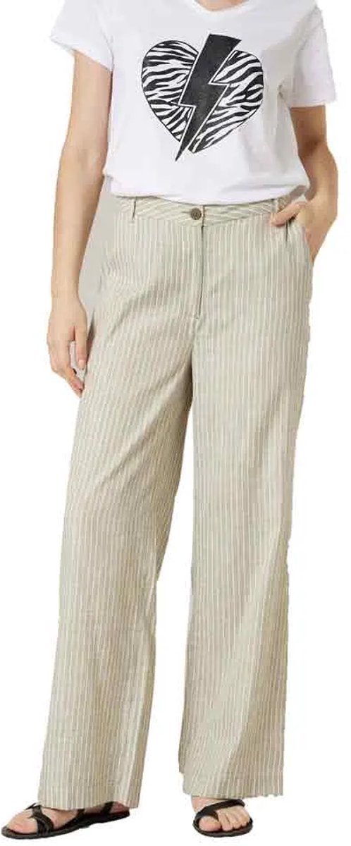 Deeluxe Azalia Broek Beige 36 Vrouw