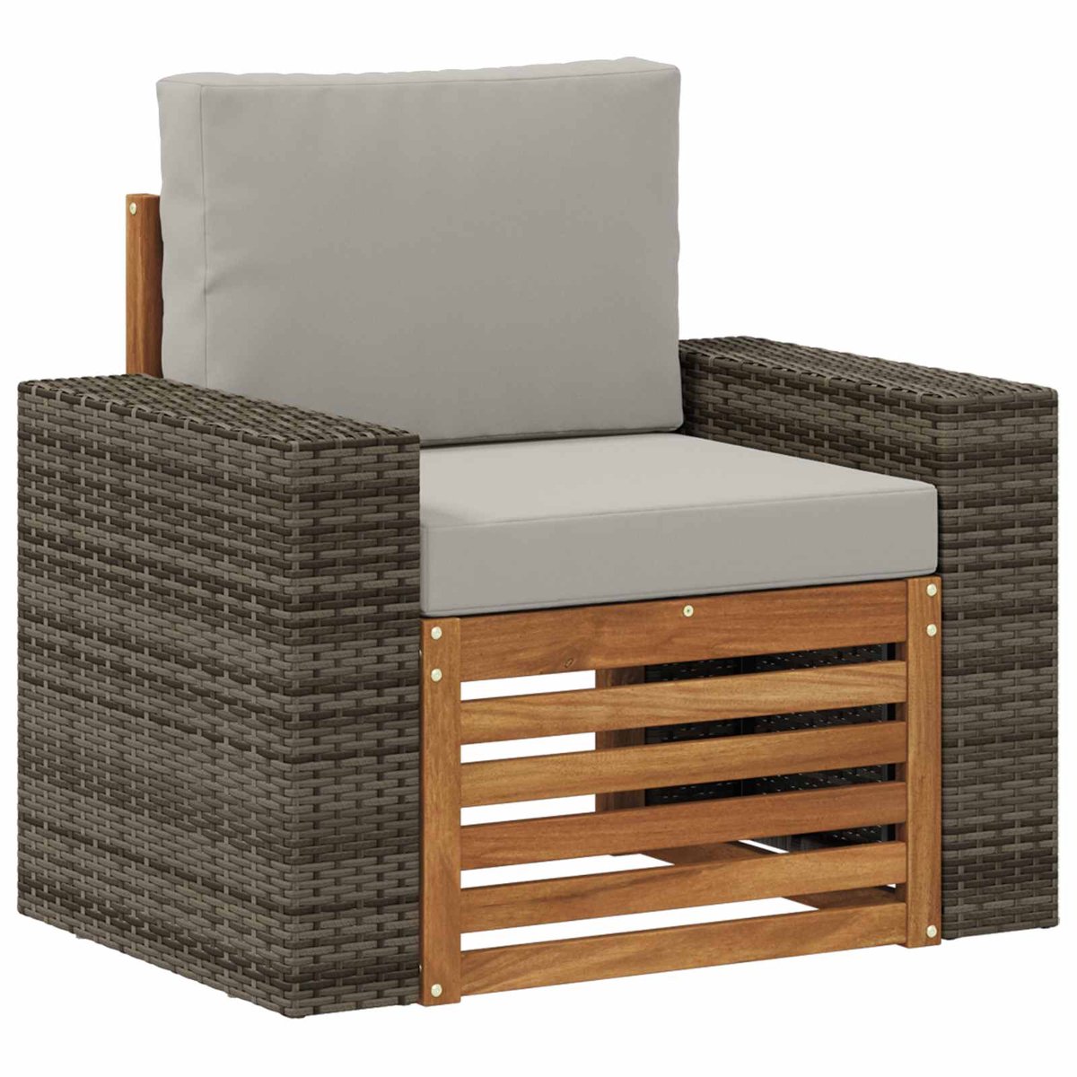 vidaXL - Buiten - Midden - Sofa - Naturel