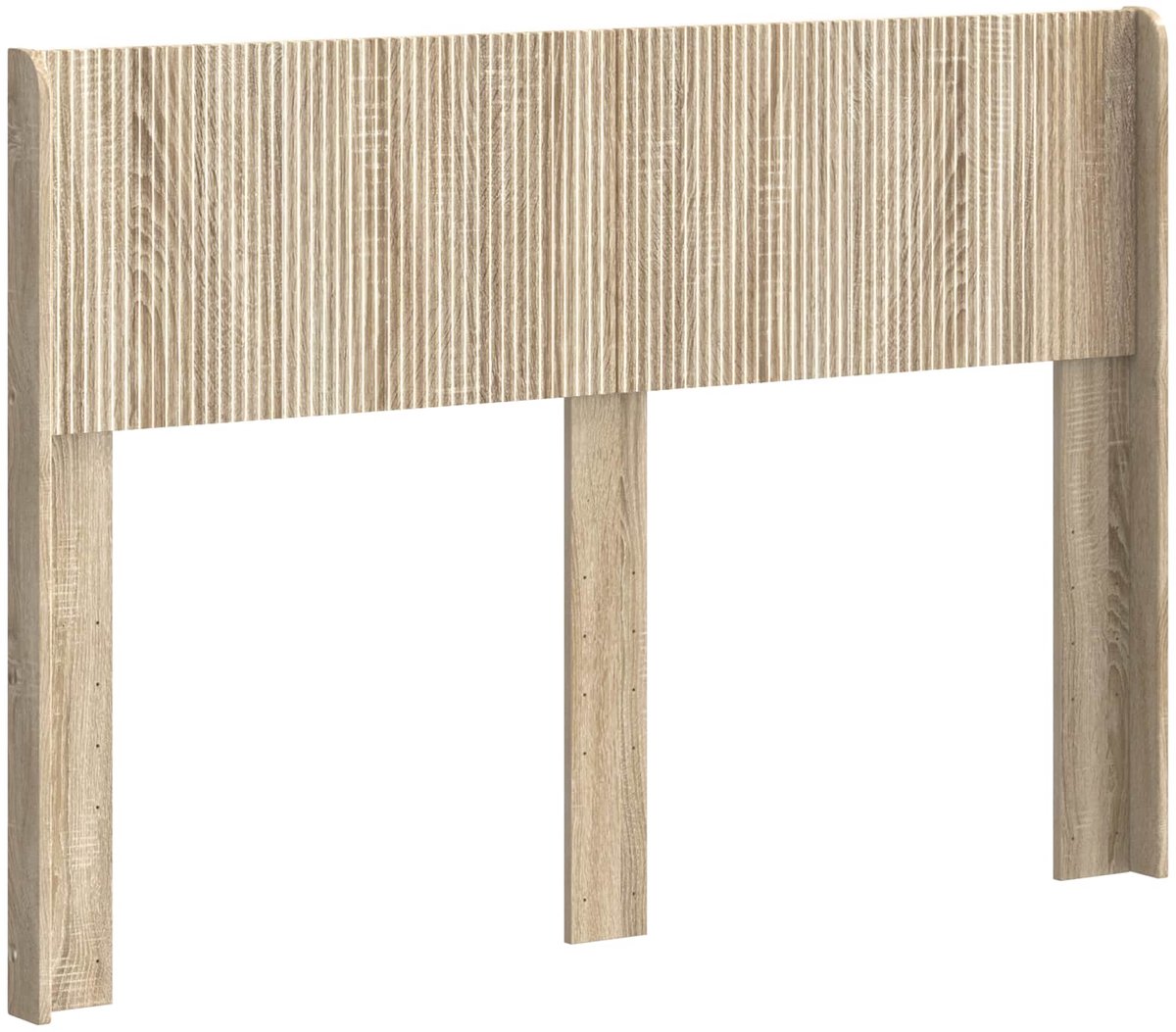vidaXL - Hoofdbord - Sonoma - Eiken - PB