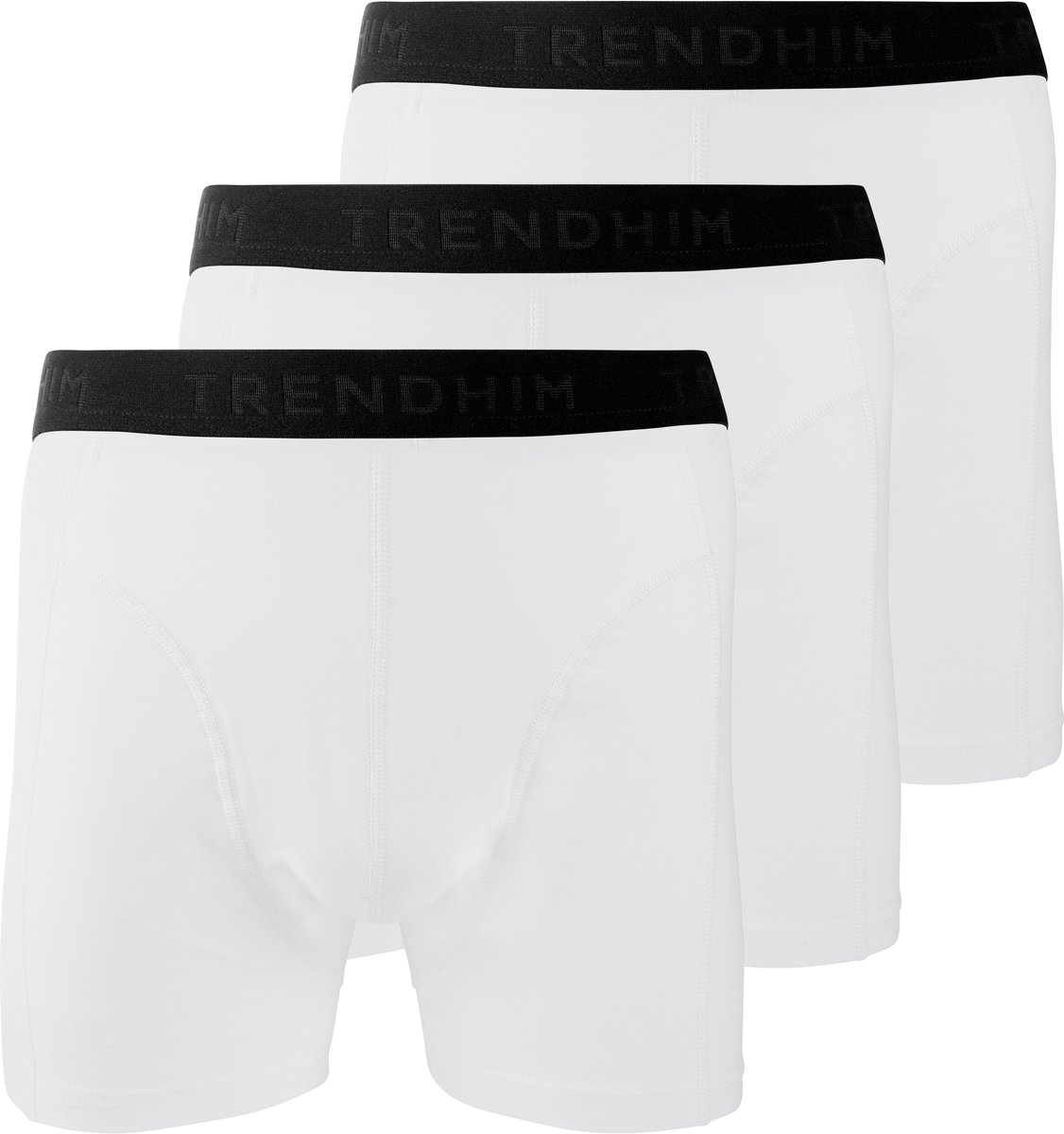 TrueFeel | 3-pack witte comfortabele bamboe boxershorts