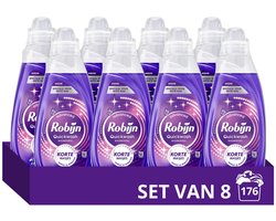 Robijn - Advanced Quickwash Vloeibaar Wasmiddel Optimum White 22 Wasbeurten - 8 x 837 ml - Voordeelverpakking